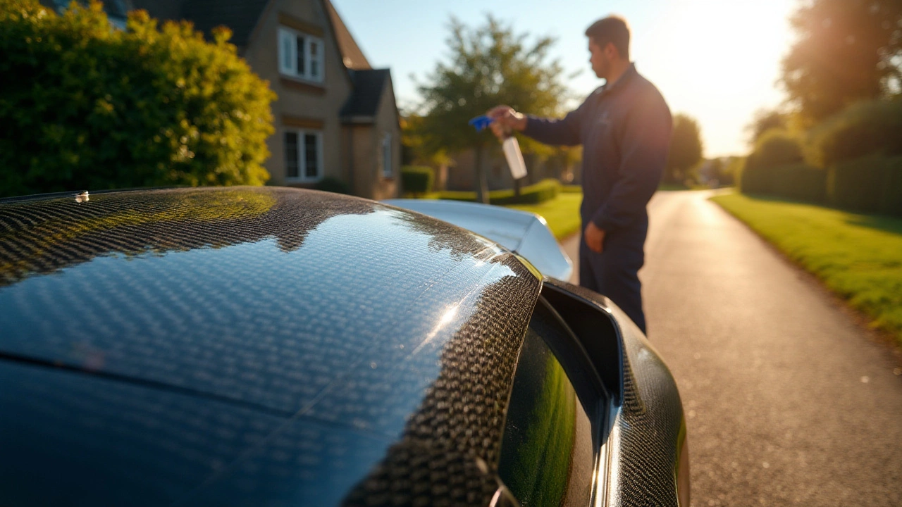 How Sun Exposure Affects Carbon Fiber Spoilers