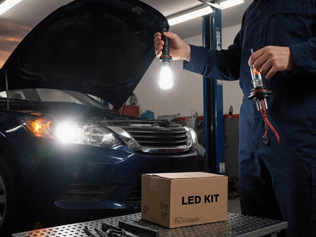 Can You Directly Replace Halogen Headlights with LED Bulbs?