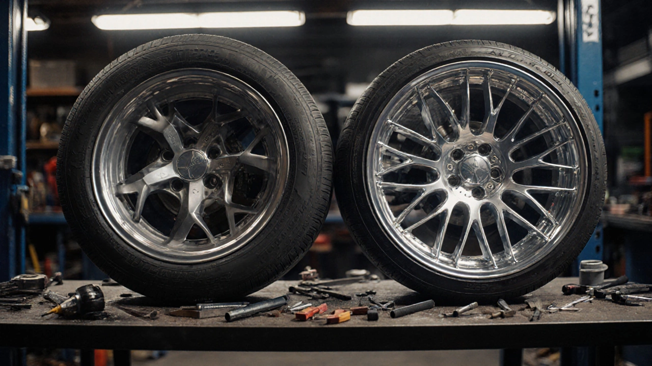 What Is the Difference Between Rims and Alloy Wheels?